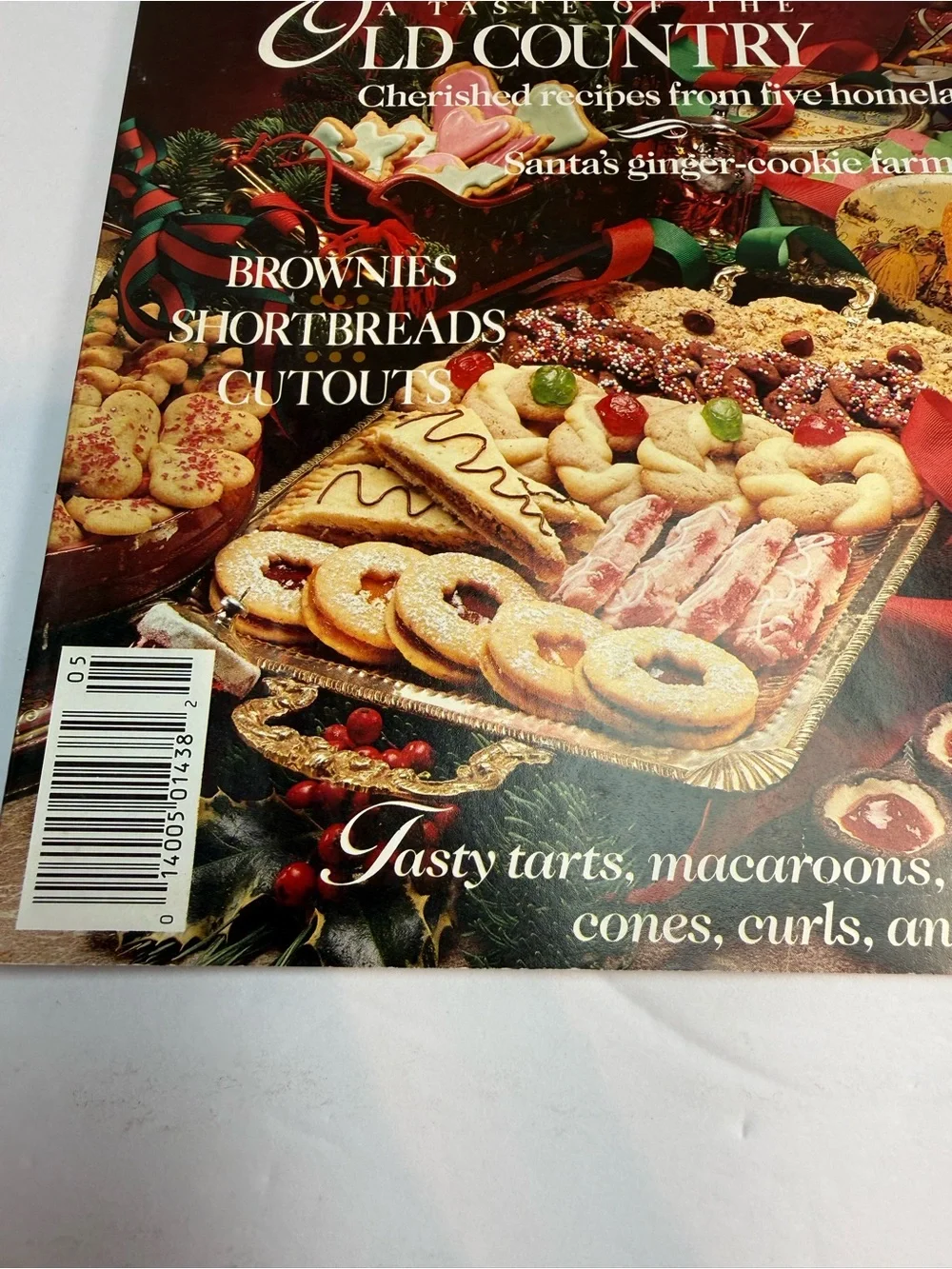 Better Homes and Gardens Christmas Cookies Magazine 1990 Holiday Recipes